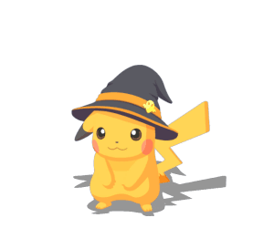 Shiny Pikachu Halloween